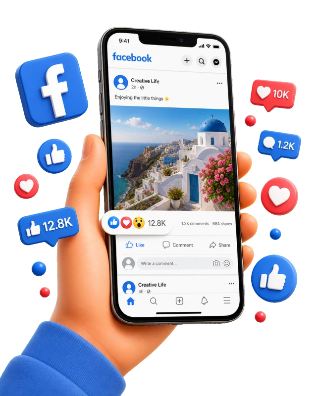 Facebook Bericht-likes